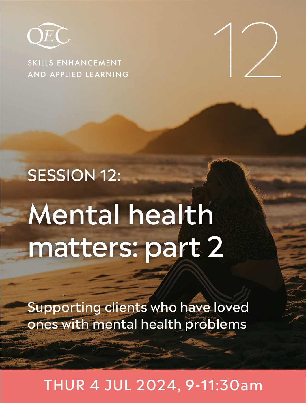 SEAL Session 12: Mental health matters part two - 4 Jul 24 (9-11.30am, UK time)