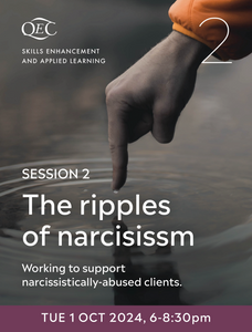 SEAL Session 2: The Ripples of Narcissism - 1 Oct 24 (6-8.30pm, UK time)