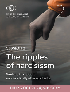 SEAL Session 2: The Ripples of Narcissism - 3 Oct 24 (9-11.30am, UK time)